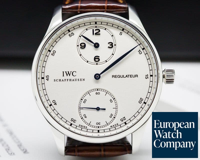 Image of IWC Portuguese Regulator Vintage Collection SS