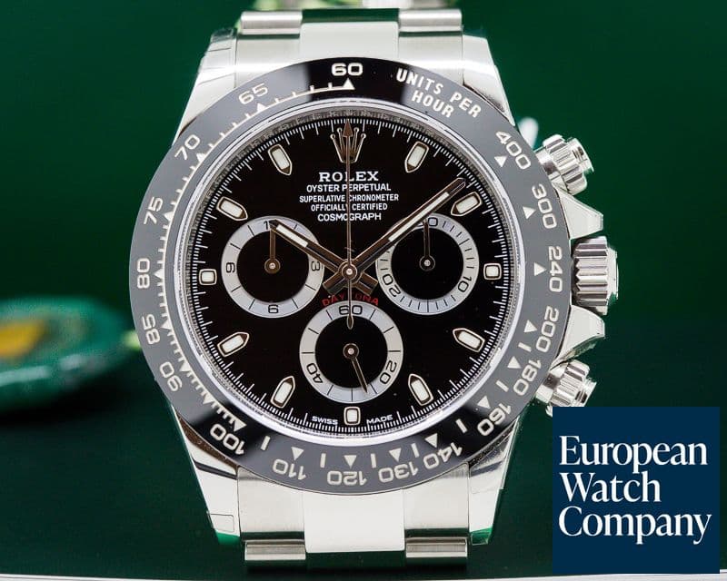 Image of Rolex Daytona Ceramic Bezel SS / Black Dial UNWORN