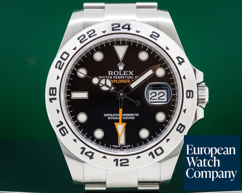 Image of Rolex Explorer II Black Dial SS / SS
