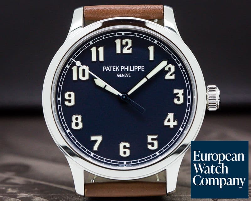 Image of Patek Philippe Pilot Calatrava Steel "New York" Limited Edition