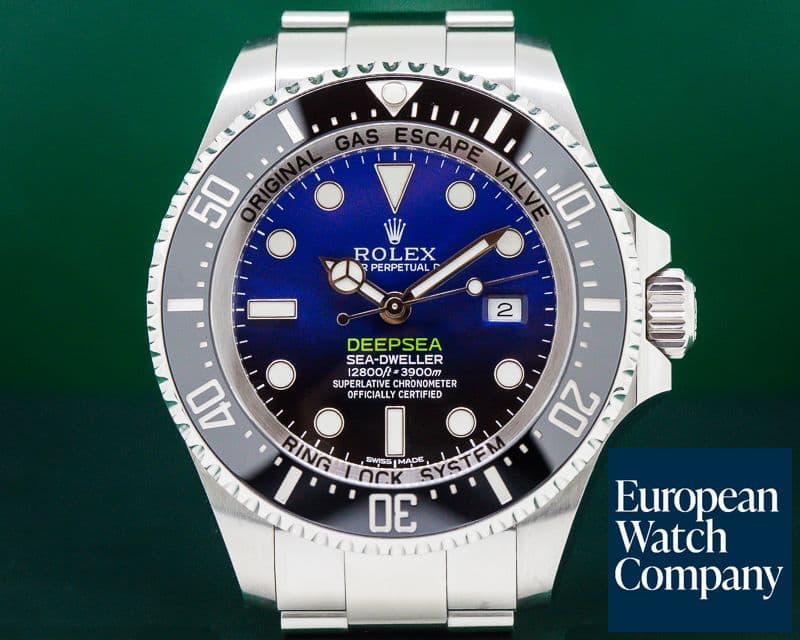 Image of Rolex Sea Dweller Deep Sea Deep Blue JAMES CAMERON 