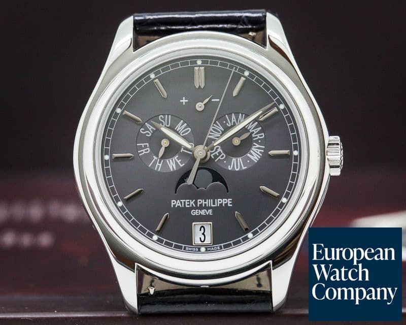 Image of Patek Philippe Annual Calendar Grey Dial Platinum