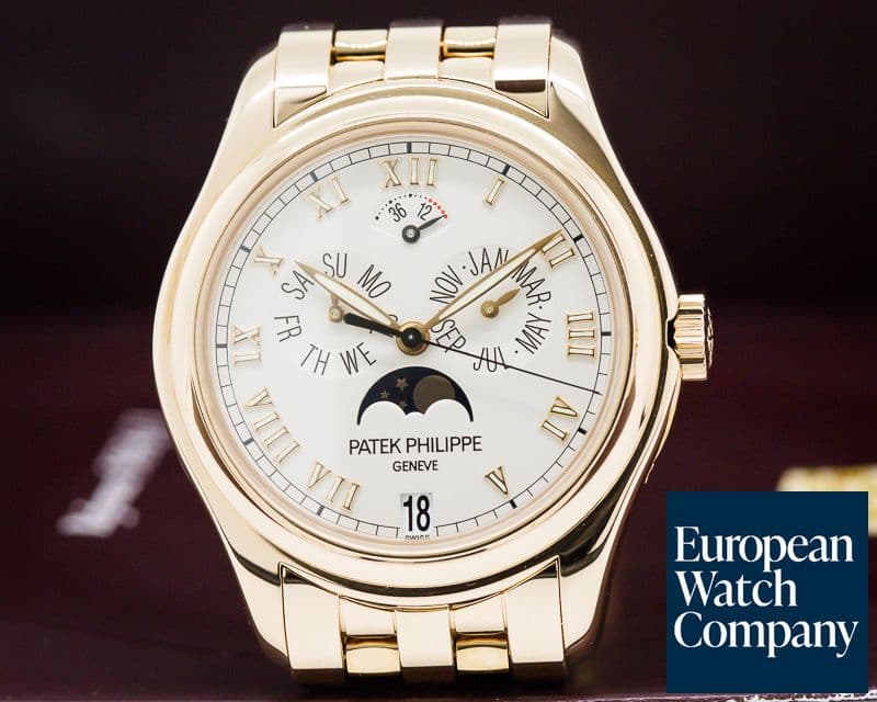 Image of Patek Philippe Annual Calendar Moonphase 18K Rose Gold / Bracelet