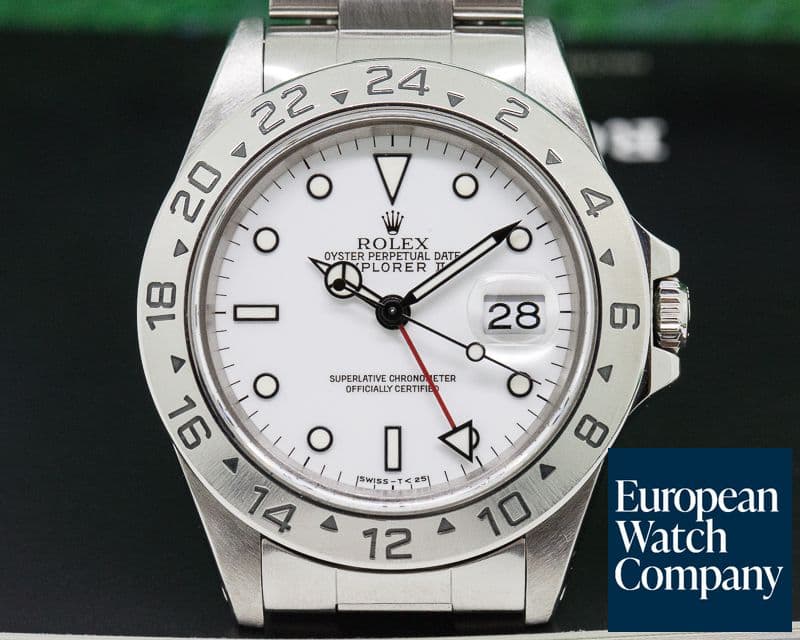 Image of Rolex Explorer II White Dial 