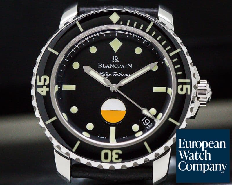Image of Blancpain Tribute to Fifty Fathoms Mil-Spec SS LIMITED UNWORN