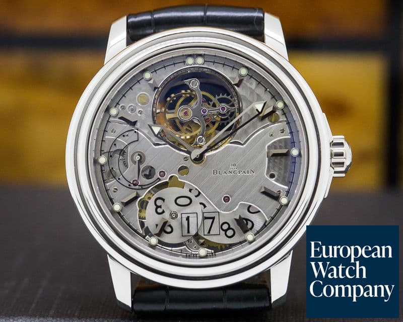 Image of Blancpain Transparence Tourbillon Platinum LIMITED