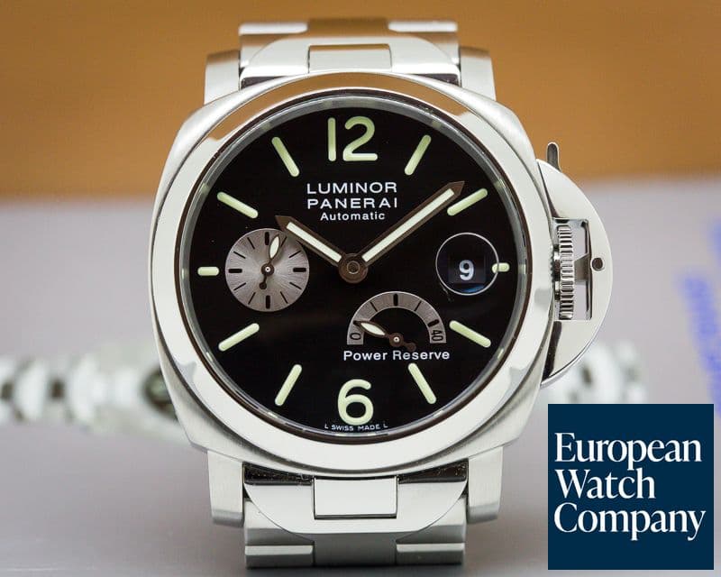 Image of Panerai Luminor Marina Power Reserve SS Black 40MM
 
