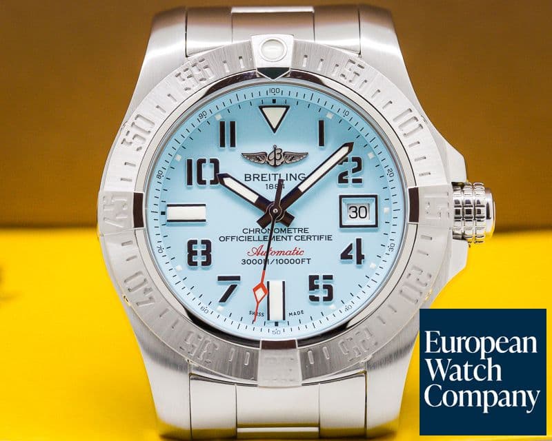 Image of Breitling Avenger II Seawolf Boutique Edition SS / Blue Dial Limited