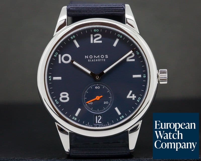 Image of Nomos Club Datum Atlantic Blue