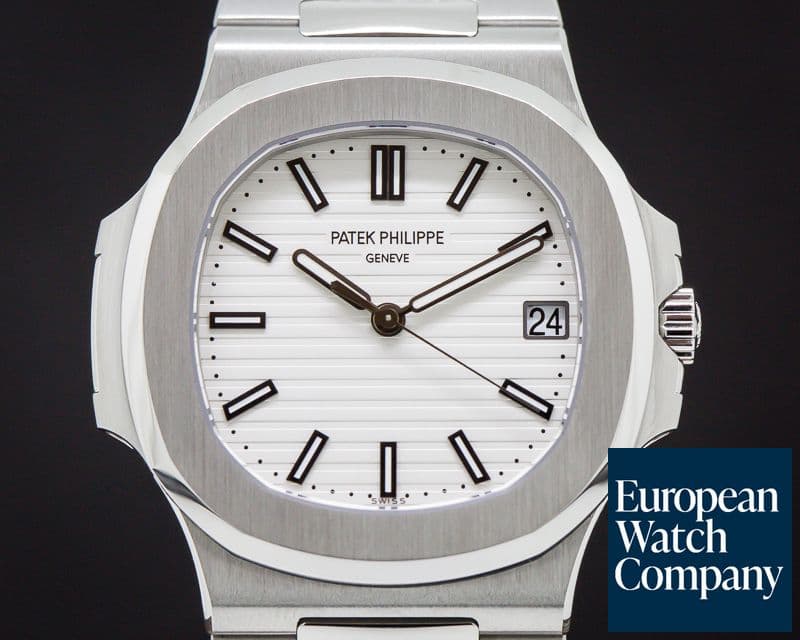 Image of Patek Philippe Jumbo Nautilus White Dial SS UNWORN