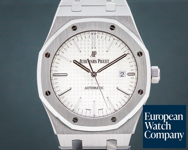 Image of Audemars Piguet Royal Oak White Dial SS / SS