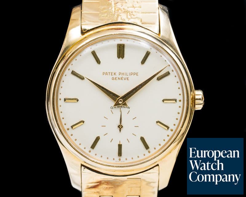 Image of Patek Philippe Calatrava Automatic Enamel Dial GUBELIN SIGNED 1st Series 