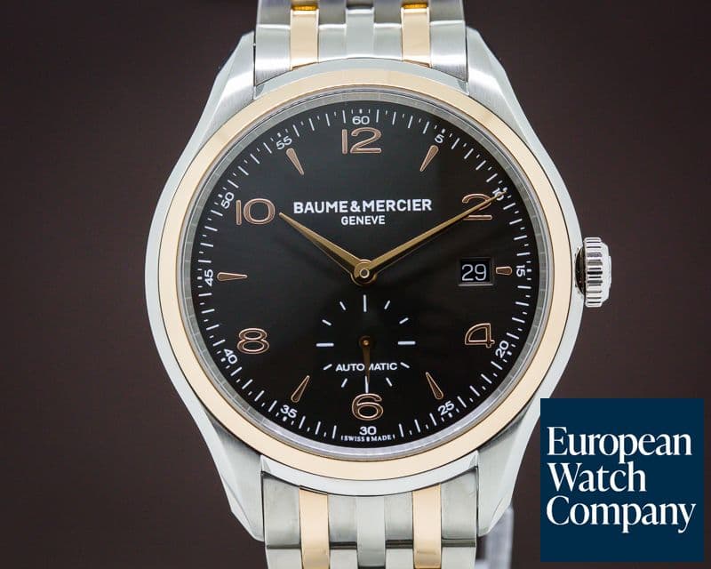 Image of Baume & Mercier Clifton Small Seconds Automatic 18K Rose Gold / Steel