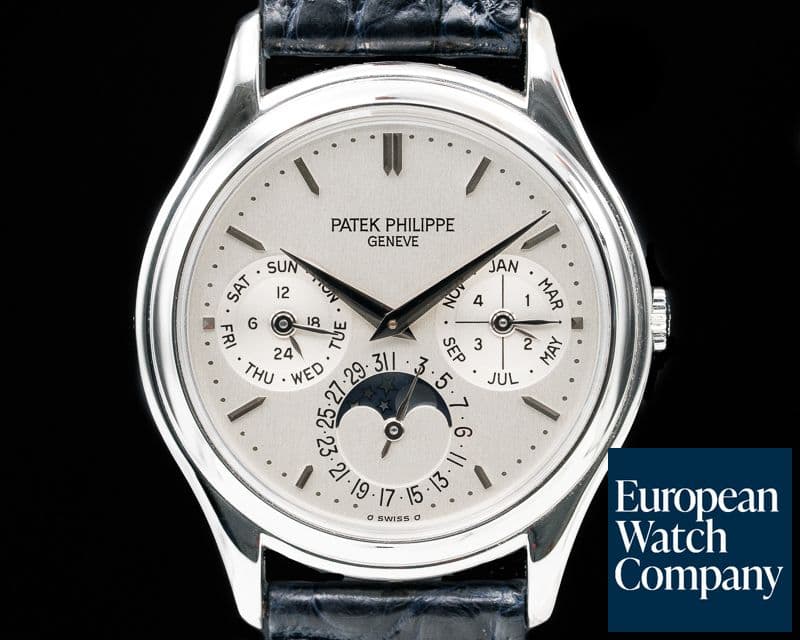 Image of Patek Philippe Perpetual Calendar Platinum FULL SET / PP Service 