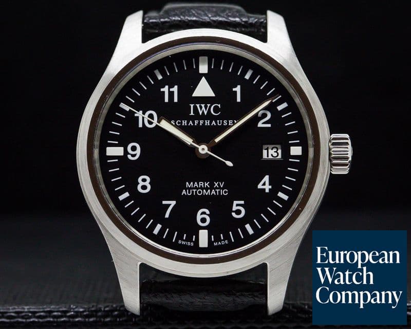 Image of IWC Mark XV SS / Strap Black Dial 
