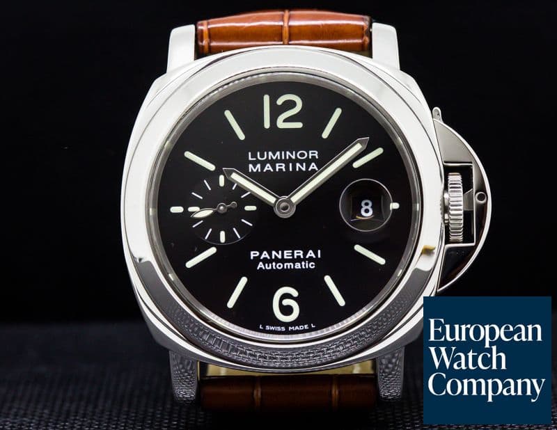 Image of Panerai Luminor Automatic SS Black Dial 44MM
