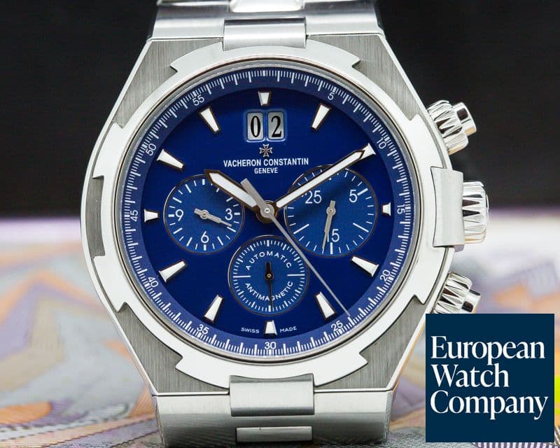 Image of Vacheron Constantin Overseas Chronograph Blue Dial SS / SS  