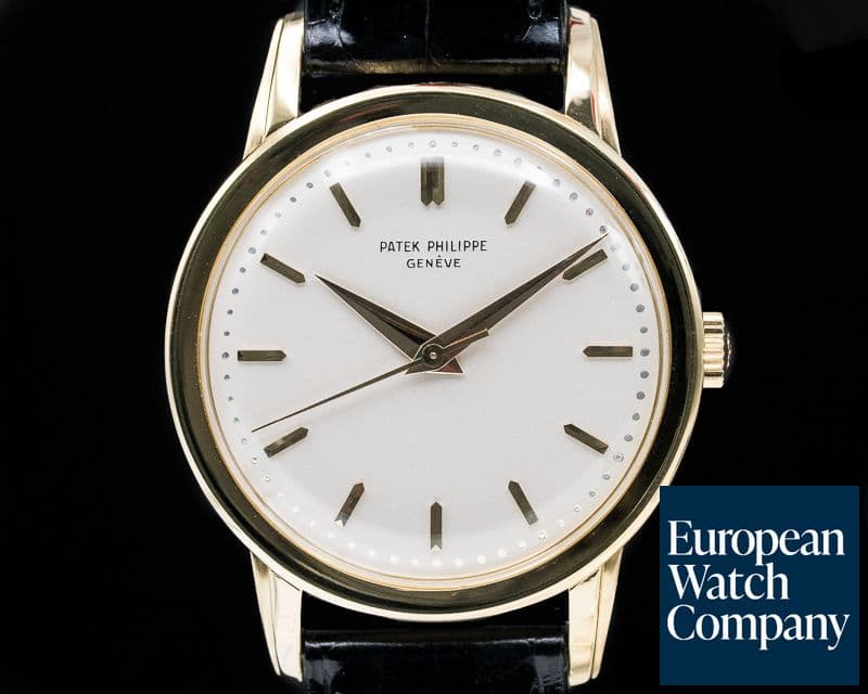 Image of Patek Philippe Calatrava 2481 Manual Center Seconds Fancy Lugs 18K Yellow Gold 