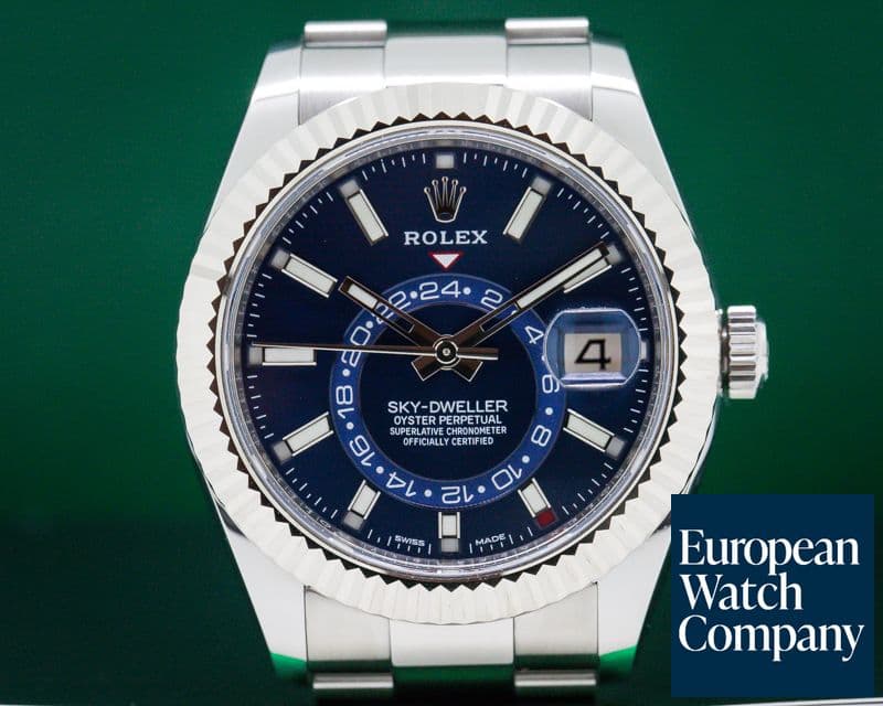 Image of Rolex Sky Dweller Steel Blue SS 