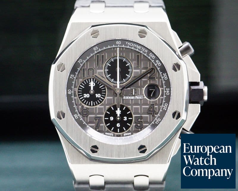 Image of Audemars Piguet Royal Oak Offshore Slate-Grey Dial SS / Deployant