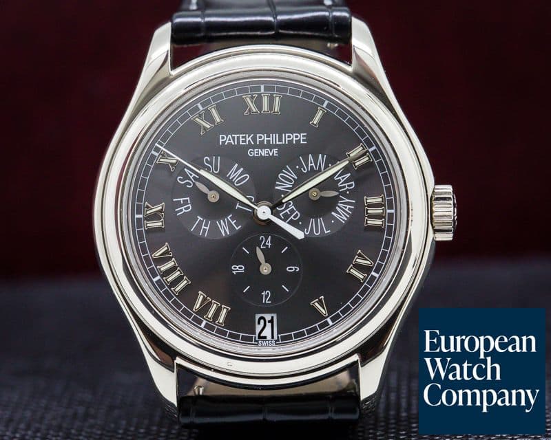 Image of Patek Philippe Annual Calendar 18K White Gold Grey Dial 