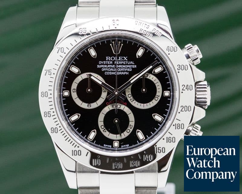 Image of Rolex Daytona Black Dial SS / SS