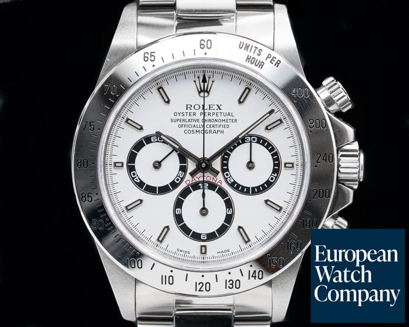 Image of Rolex Daytona SS White Dial Zenith Movement A Series INCREDIBLE CONDITION