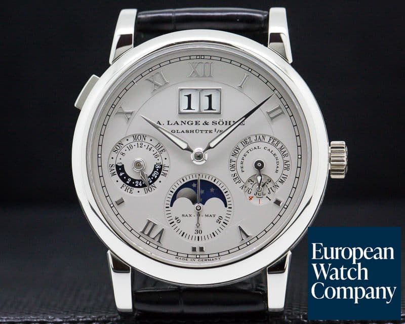 Image of A. Lange and Sohne Langematik Perpetual Calendar Platinum