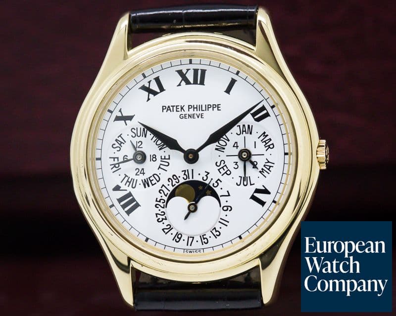 Image of Patek Philippe Perpetual Calendar Yellow Gold / Roman Numerals 