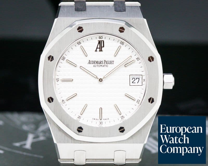 Image of Audemars Piguet Royal Oak Jumbo White Dial VERY NICE 