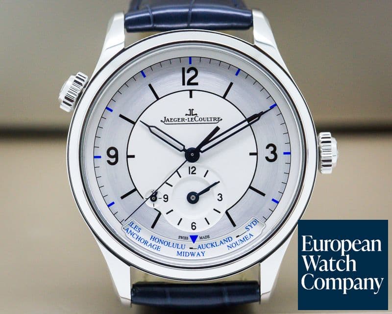 Image of Jaeger LeCoultre Master Geographic SS SECTOR DIAL 39MM 
