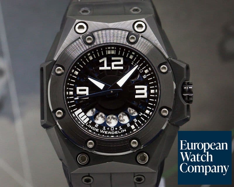 Image of Linde Werdelin Oktopus II Moon Black Titanium / Ceramic  