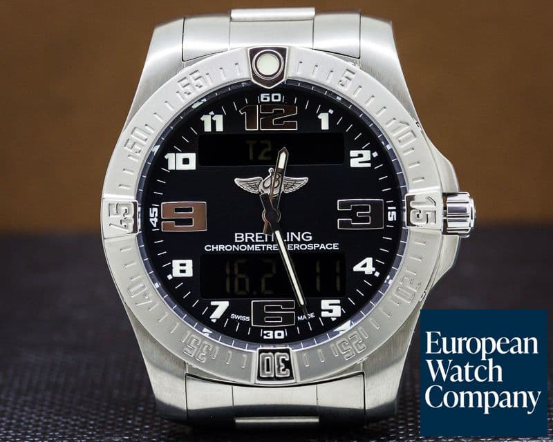 Image of Breitling Aerospace EVO
Titanium / Black Dial