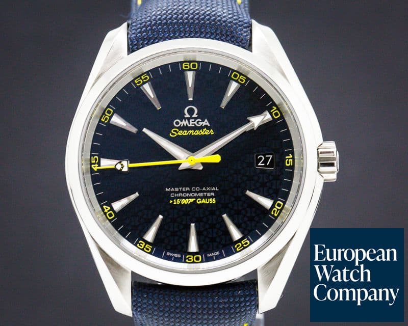 Image of Omega Aqua Terra Co-Axial 150M Blue Dial SS / Strap