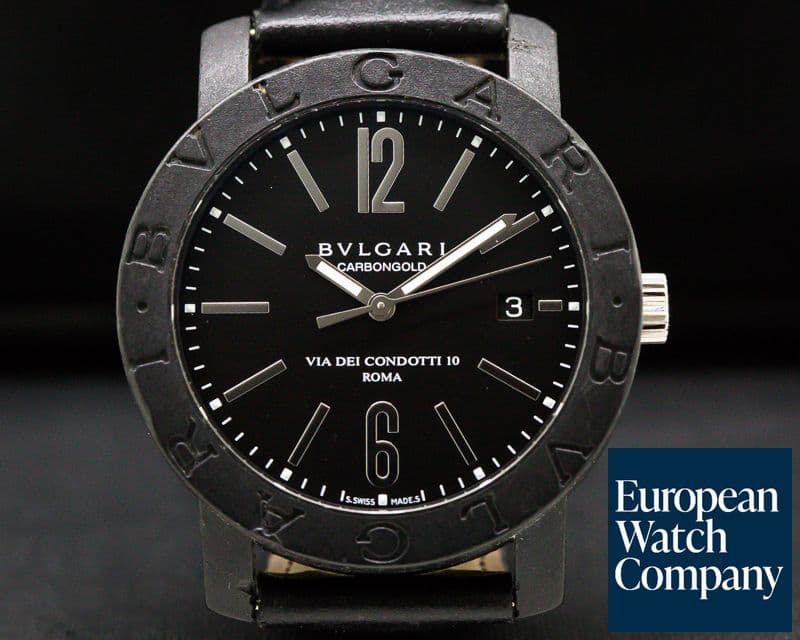 Image of Bulgari Bvlgari Carbon Gold Via Dei Condotti Roma

