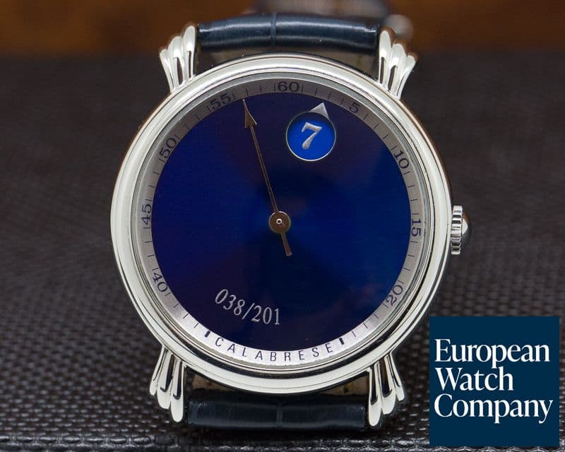 Image of Vincent Calabrese Baladin SS/Strap Blue Dial