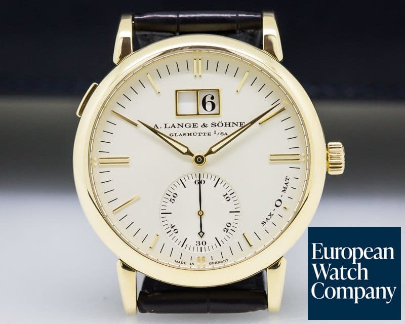 Image of A. Lange and Sohne Langematik Big Date 18K Yellow Gold / Deployant Buckle