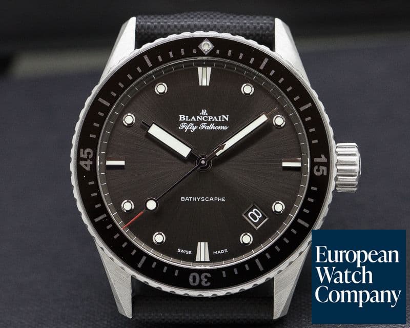 Image of Blancpain Fifty Fathoms Bathyscaphe Automatic SS