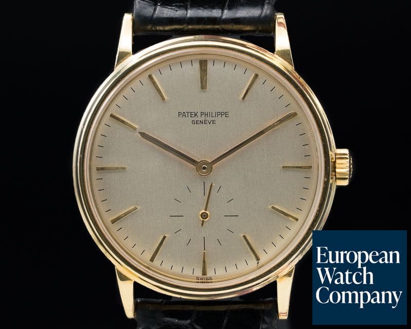 Image of Patek Philippe Calatrava Automatic 1968 DISPLAY BACK 18k Yellow Gold
