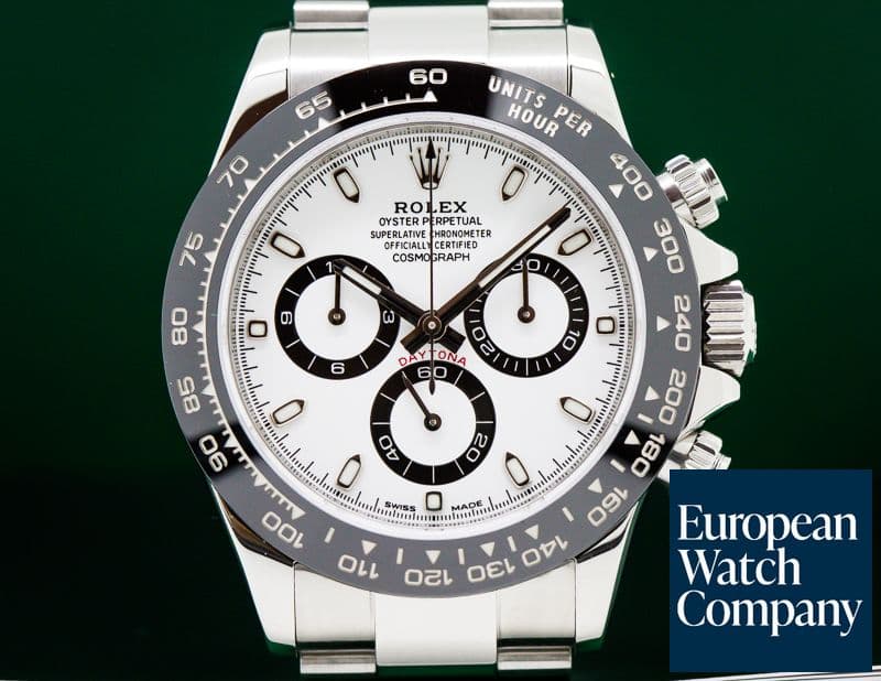 Image of Rolex Daytona Ceramic Bezel SS / White Dial