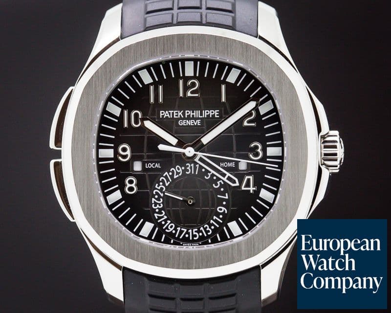 Image of Patek Philippe Aquanaut Travel Time SS / Rubber 