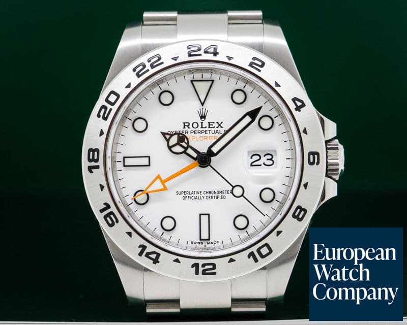 Image of Rolex Explorer II White Dial SS / SS 