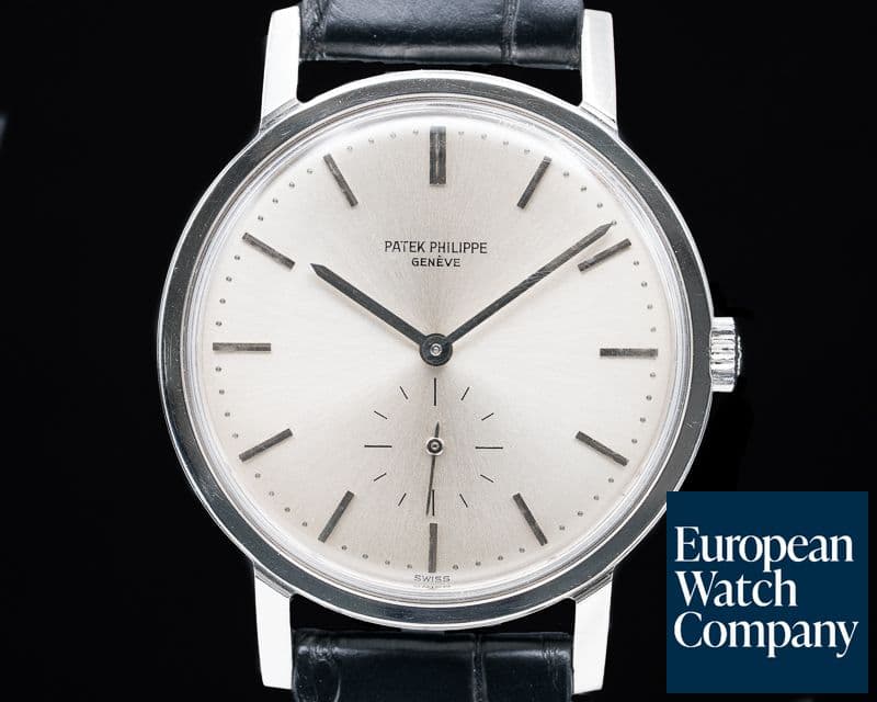 Image of Patek Philippe Vintage 3466 Calatrava Automatic Steel RARE