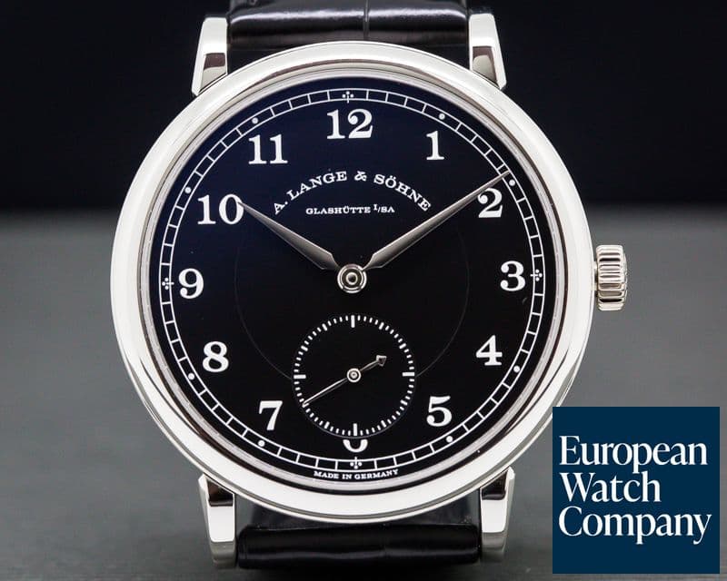 Image of A. Lange and Sohne 200th Anniversary F.A Lange 1815 Platinum Black Dial