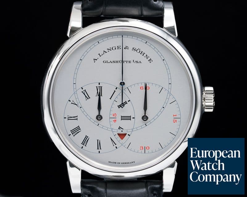 Image of A. Lange and Sohne Richard Lange JUMPING SECONDS Platinum Limited  