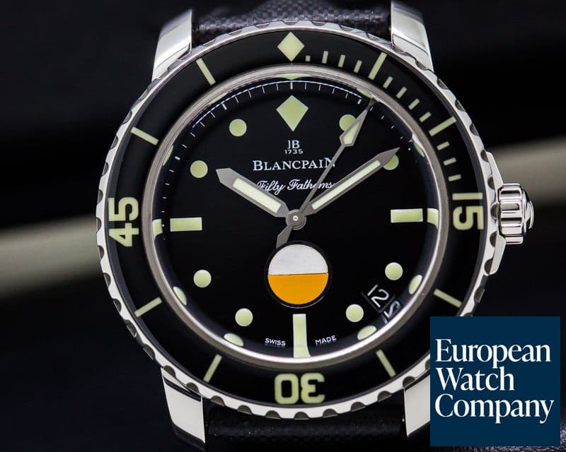 Image of Blancpain Tribute to Fifty Fathoms MilSpec SS LIMITED 