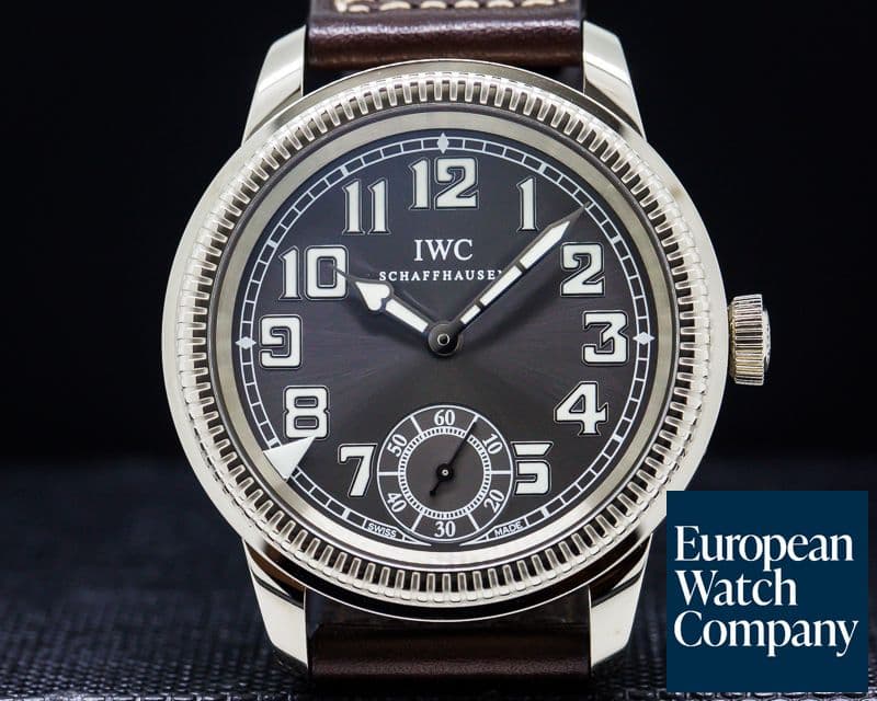 Image of IWC Vintage Collection Pilot Watch 18K White Gold