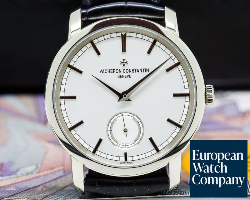 Image of Vacheron Constantin Patrimony Traditionnelle 
Manual Wind 18K White Gold 