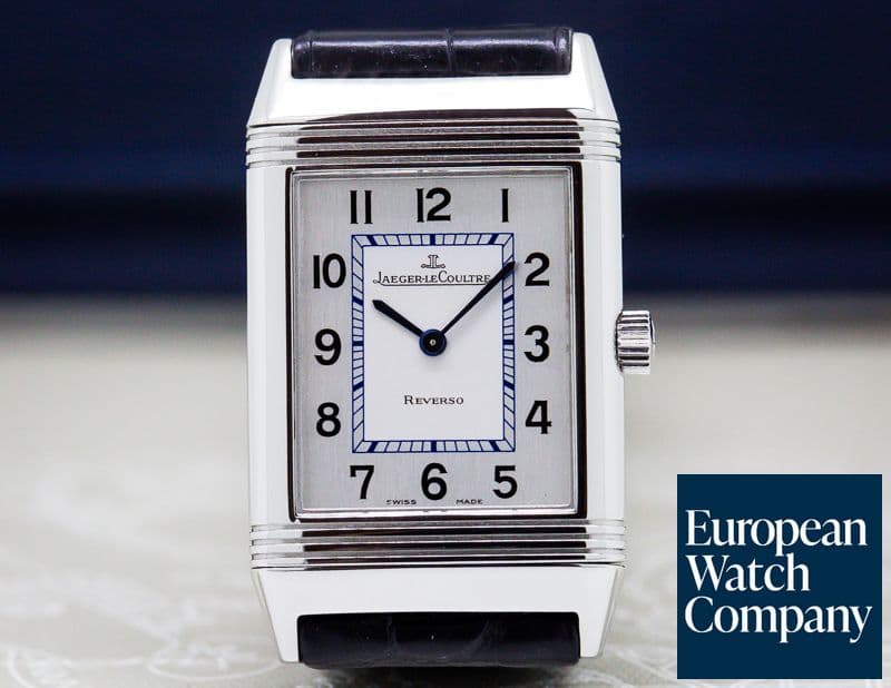 Image of Jaeger LeCoultre Reverso Classique SS Silver Dial Medium Quartz