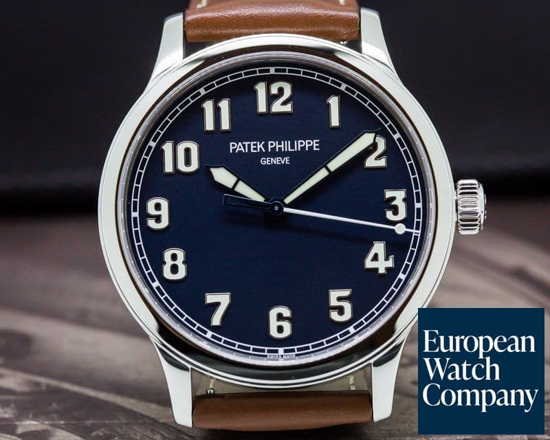 Image of Patek Philippe Pilot Calatrava Steel "New York" Limited Edition